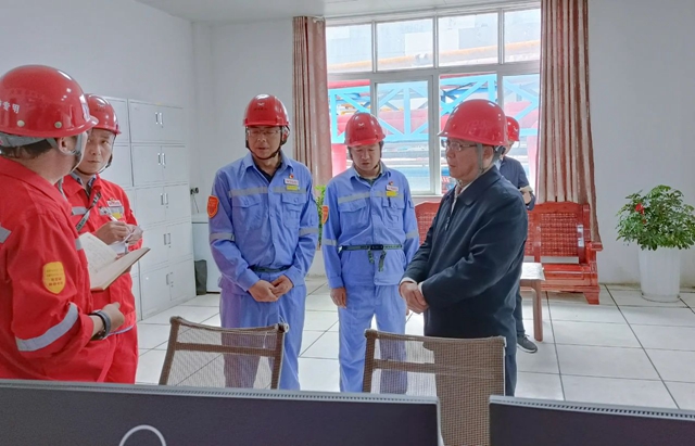 王大真到松滋肥業(yè)、楚星公司和股份公司現(xiàn)場(chǎng)檢查安全生產(chǎn)工作(圖3)