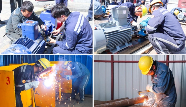 崗位大練兵練出硬本領(lǐng)！青海宜化開展系列技能大比武(圖3)