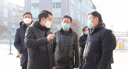 西寧市委常委、大通縣委書記宋晨曦到青海宜化檢查疫情防控工作