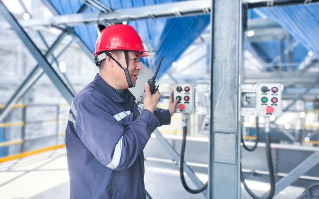 青海宜化2#燃氣三筒窯一次性點火開車成功！